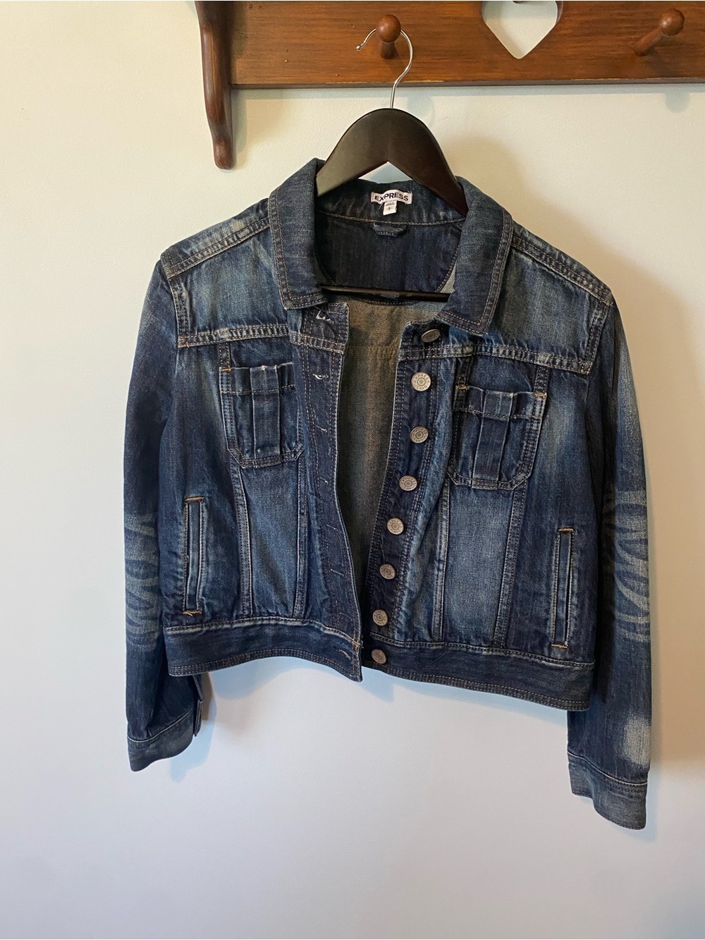 Cropped Jean Jacket - Picture 2 of 5